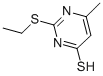 CAS#: 6967-58-4, 2-Ethylsulfanyl-6-Methyl-Pyrimidine-4-Thiol