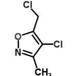 CAS#: 69711-41-7, 4-Chloro-5-(chloromethyl)-3-methyl-1,2-oxazole