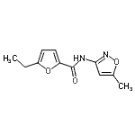CAS#: 697230-38-9, 5-Ethyl-N-(5-methyl-1,2-oxazol-3-yl)-2-furamide
