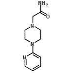 CAS 登录号：697282-55-6， 2-[4-(2-吡啶基)-1-哌嗪基]乙酰胺