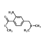 CAS 登录号：697306-04-0， 甲基2-氨基-4-[(二甲基氨基)甲基]苯甲酸酯