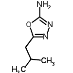 CAS#: 69741-90-8, 5-Isobutyl-1,3,4-oxadiazol-2-amine