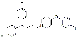 CAS#: 69768-54-3, 1-(4,4-Bis(4-Fluorophenyl)Butyl)-4-(4-Fluorophenoxy)-1,2,3,6-Tetrahydropyridine