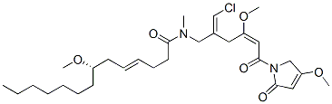 CAS#: 69778-82-1, (7S,E)-N-[(E)-2-[(E)-Chloromethylene]-6-(2,5-Dihydro-4-Methoxy-2-Oxo-1H-Pyrrole-1-Yl)-4-Methoxy-6-Oxo-4-Hexenyl]-7-Methoxy-N-Methyl-4-Tetradeceneamide