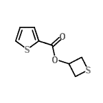 CAS#: 697783-46-3, 3-Thietanyl 2-thiophenecarboxylate