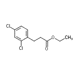 CAS#: 69793-07-3, Ethyl 3-(2,4-dichlorophenyl)propanoate