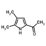 CAS 登录号：6982-73-6， 1-(4,5-二甲基-1H-吡咯-2-基)乙酮