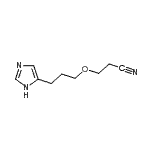 CAS#: 698388-27-1, 3-[3-(1H-Imidazol-4-yl)propoxy]propanenitrile