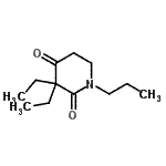 CAS#: 698388-71-5, 3,3-Diethyl-1-propyl-2,4-piperidinedione