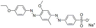CAS#: 69847-50-3, 4-[[4-[(4-Ethoxyphenyl)Azo]-5-Methoxy-2-Methylphenyl]Azo]Benzenesulfonic Acid Sodium Salt