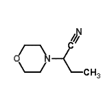 CAS#: 69905-96-0, 2-(4-Morpholinyl)butanenitrile