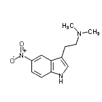CAS#: 69937-13-9, N,N-Dimethyl-2-(5-nitro-1H-indol-3-yl)ethanamine