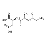 CAS 登录号：69959-37-1， 甘氨酰-L-丙氨酰-L-天冬氨酸