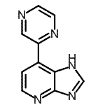 CAS#: 69995-43-3, 7-(2-Pyrazinyl)-1H-imidazo[4,5-b]pyridine