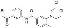 CAS#: 70020-68-7, 3-[Bis(2-Chloroethyl)Amino]-3'-(Bromoacetyl)-4-Methylbenzanilide
