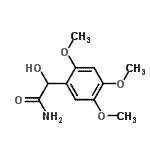 CAS 登录号：70023-64-2， 2-羟基-2-(2,4,5-三甲氧基苯基)乙酰胺