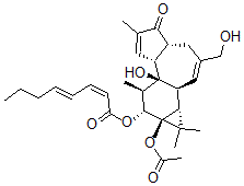 CAS#: 70028-76-1, 12-O-2Z-4E-Octadienoyl-4-Deoxyphorbol-13-Acetate