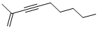 CAS 登录号：70058-00-3， 2-甲基-1-壬烯-3-炔