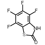 CAS#: 70061-34-6, 4,5,6,7-Tetrafluoro-1,3-benzothiazol-2(3H)-one
