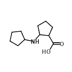 CAS#: 700797-68-8, 2-(Cyclopentylamino)cyclopentanecarboxylic acid