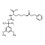 CAS 登录号：70082-80-3， N<sup>6</sup>-[(苄氧基)羰基]-N<sup>2</sup>-({[2-(3,5-二甲氧基苯基)-2-丙基]氧基}羰基)-L-赖氨酸