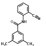 CAS 登录号：700856-60-6， N-(2-氰基苯基)-3,5-二甲基苯甲酰胺