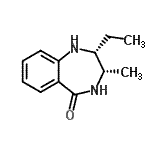 CAS#: 700870-01-5, (2R,3S)-2-Ethyl-3-methyl-1,2,3,4-tetrahydro-5H-1,4-benzodiazepin-5-one