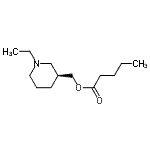 CAS#: 700870-69-5, [(3S)-1-Ethyl-3-piperidinyl]methyl valerate