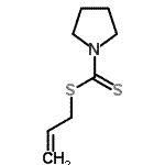 CAS#: 701-13-3, Allyl 1-pyrrolidinecarbodithioate