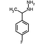 CAS#: 701-48-4, [1-(4-Fluorophenyl)ethyl]hydrazine
