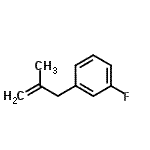 CAS#: 701-80-4, 1-Fluoro-3-(2-methyl-2-propen-1-yl)benzene
