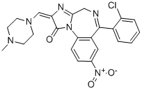 CAS#: 70111-54-5, Loprazolam Mesylate