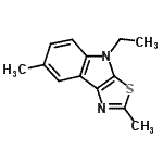 CAS#: 701230-95-7, 4-Ethyl-2,7-dimethyl-4H-[1,3]thiazolo[5,4-b]indole