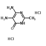 CAS 登录号：701232-44-2， 5,6-二氨基-2-甲基-4(1H)-嘧啶酮二盐酸盐
