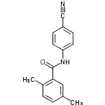 CAS#: 701238-17-7, N-(4-Cyanophenyl)-2,5-dimethylbenzamide