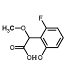CAS 登录号：701265-05-6， (2-氟-6-羟基苯基)(甲氧基)乙酸