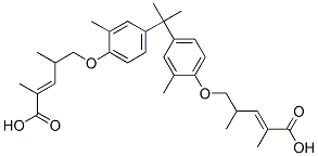 CAS#: 70146-06-4, (1-Methylethylidene)Bis[(2-Methyl-4,1-Phenylene)Oxy(1-Methyl-2,1-Ethanediyl)] Bismethacrylate