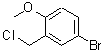 CAS#: 7017-52-9, 4-Bromo-2-(chloromethyl)-1-methoxybenzene