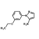 CAS 登录号：701899-02-7， 1-(3-乙氧基苯基)-1H-吡唑-5-胺