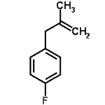 CAS 登录号：702-08-9， 1-氟-4-(2-甲基-2-丙烯-1-基)苯