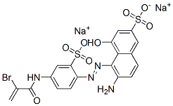 CAS#: 70210-40-1, Disodium 6-Amino-5-[[4-[(2-Bromo-1-Oxoallyl)Amino]-2-Sulphonatophenyl]Azo]-4-Hydroxynaphthalene-2-Sulphonate