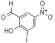 CAS 登录号：70331-81-6， 2-羟基-3-碘-5-硝基苯甲醛
