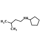 CAS#: 70392-00-6, N-(3-Methylbutyl)cyclopentanamine