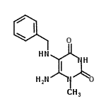 CAS#: 70404-28-3, 6-Amino-5-(benzylamino)-1-methyl-2,4(1H,3H)-pyrimidinedione