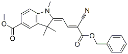 CAS#: 7044-02-2, Methyl 2-[3-Cyano-4-Oxo-4-(Phenylmethoxy)But-2-Enylidene]-2,3-Dihydro-1,3,3-Trimethyl-1H-Indole-5-Carboxylate
