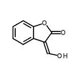 CAS 登录号：70450-82-7， (3Z)-3-(羟基亚甲基)-1-苯并呋喃-2(3H)-酮