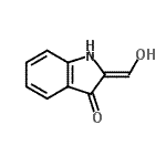 CAS 登录号：70450-85-0， (2Z)-2-(羟基亚甲基)-1,2-二氢-3H-吲哚-3-酮