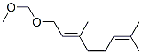 CAS 登录号：70473-30-2， (E)-1-(甲氧基甲氧基)-3,7-二甲基辛-2,6-二烯