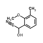 CAS#: 705288-15-9, Hydroxy(2-methoxy-3-methylphenyl)acetonitrile