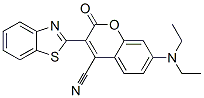 CAS 登录号：70546-25-7， 3-(苯并噻唑-2-基)-7-(二乙基氨基)-2-氧代-2H-1-苯并吡喃-4-甲腈